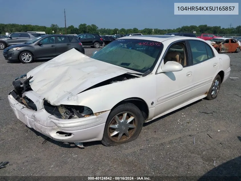 2005 Buick Lesabre Limited VIN: 1G4HR54KX5U165857 Lot: 40124542