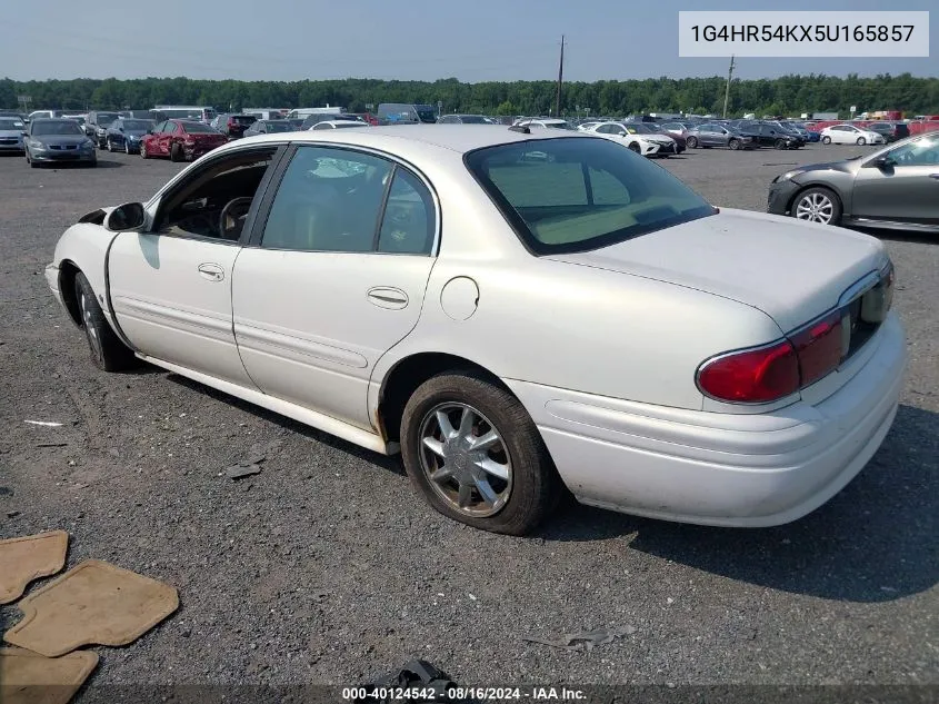 2005 Buick Lesabre Limited VIN: 1G4HR54KX5U165857 Lot: 40124542