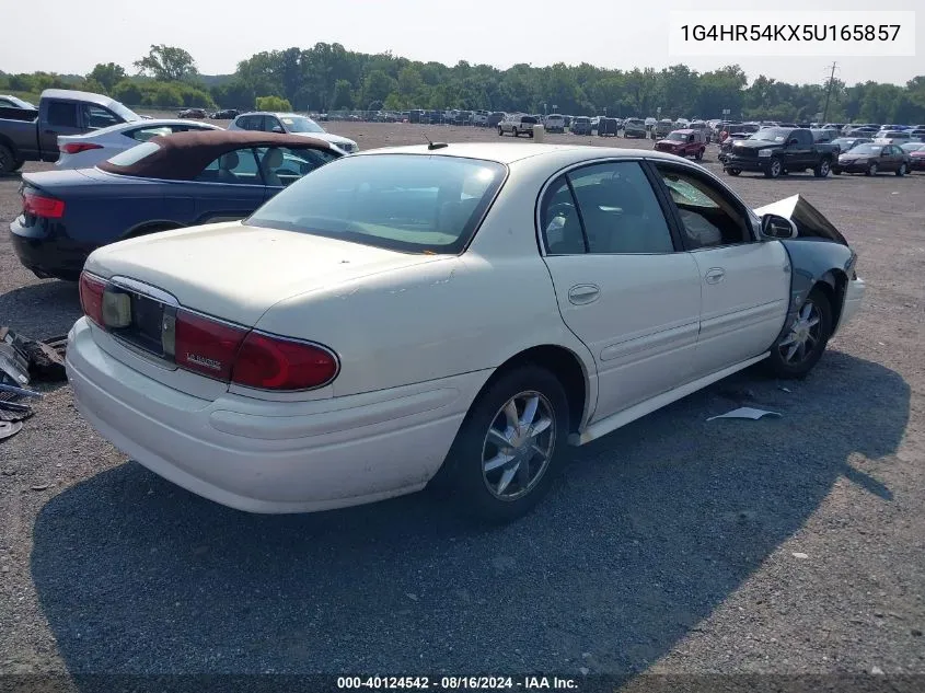 2005 Buick Lesabre Limited VIN: 1G4HR54KX5U165857 Lot: 40124542