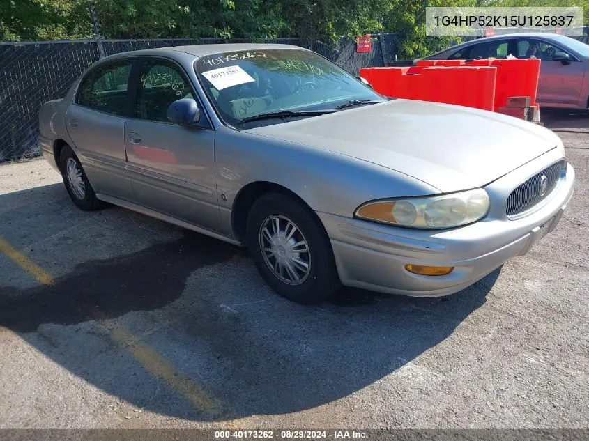 1G4HP52K15U125837 2005 Buick Lesabre Custom