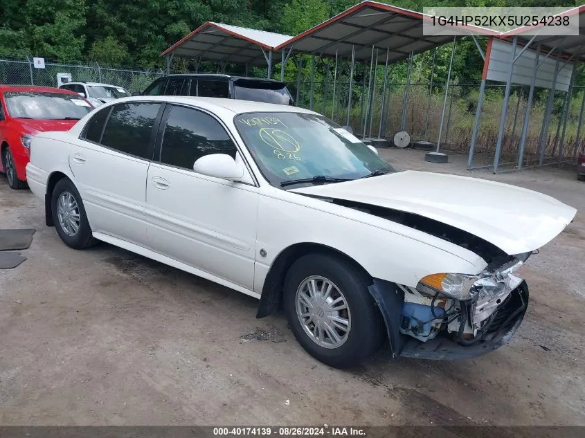 2005 Buick Lesabre Custom VIN: 1G4HP52KX5U254238 Lot: 40174139