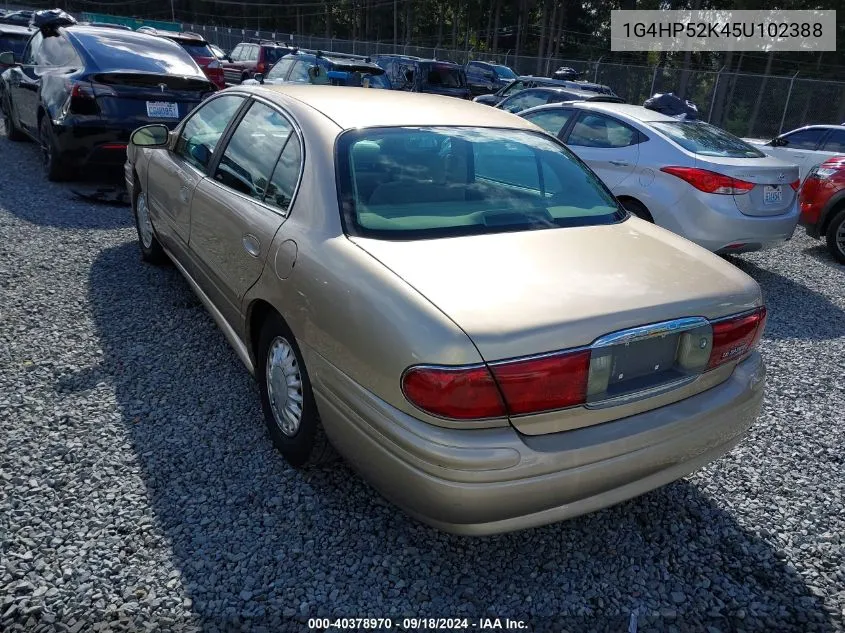 2005 Buick Lesabre Custom VIN: 1G4HP52K45U102388 Lot: 40378970