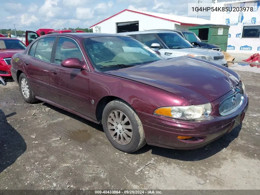 2005 Buick Lesabre Custom VIN: 1G4HP54K85U203978 Lot: 40433864