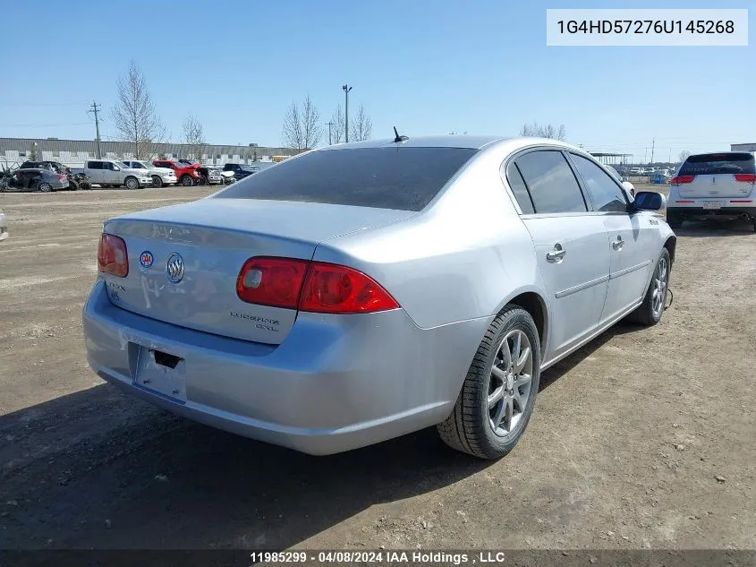 1G4HD57276U145268 2006 Buick Lucerne