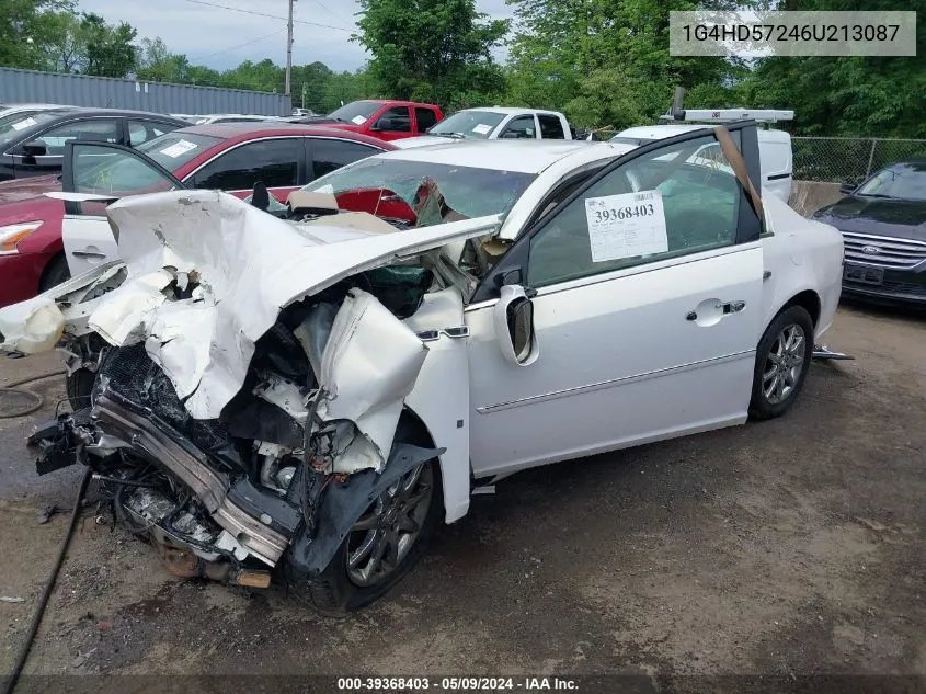 2006 Buick Lucerne Cxl VIN: 1G4HD57246U213087 Lot: 39368403