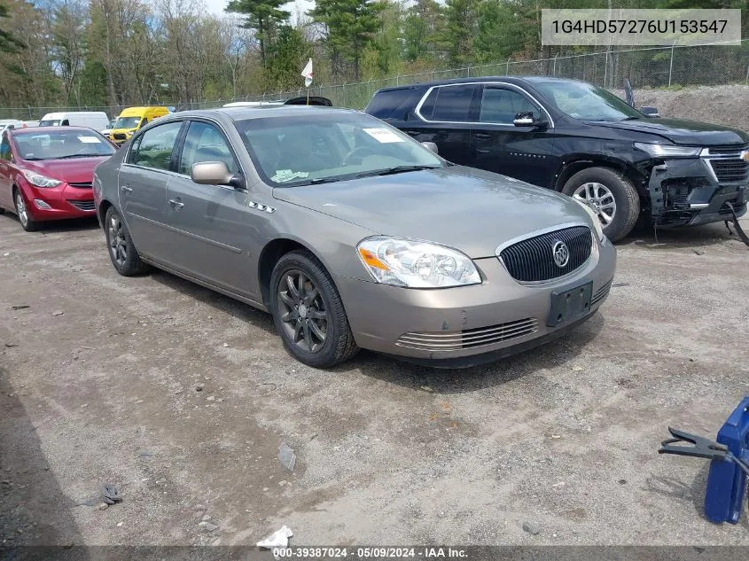 1G4HD57276U153547 2006 Buick Lucerne Cxl