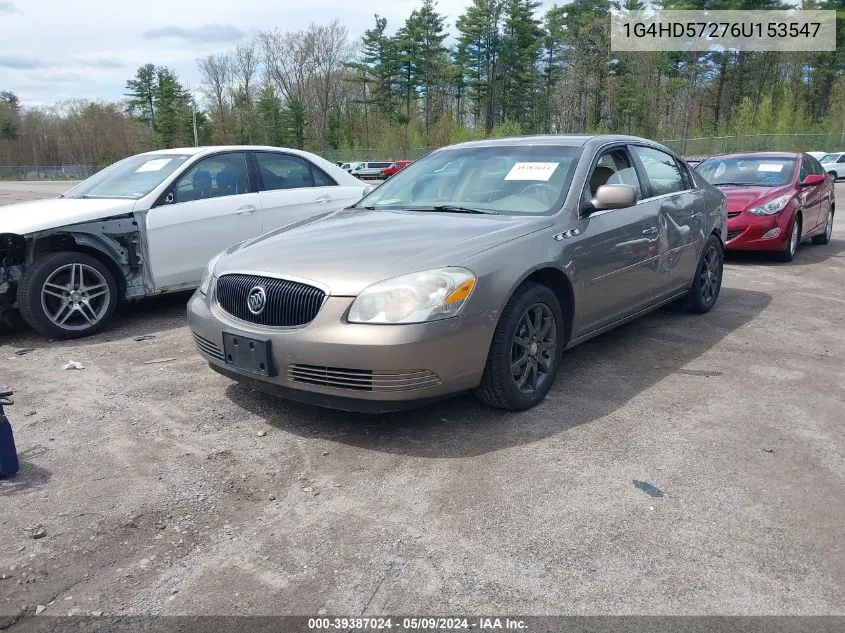 1G4HD57276U153547 2006 Buick Lucerne Cxl