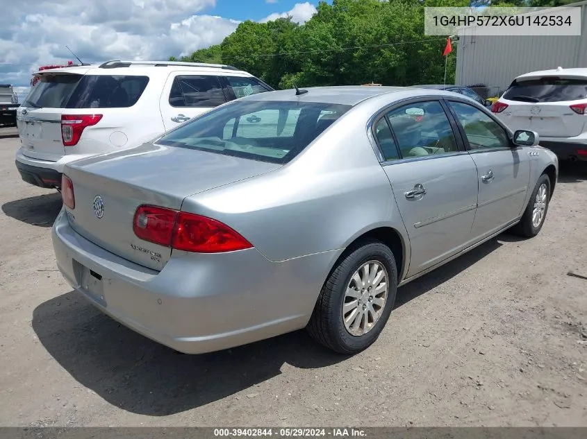 2006 Buick Lucerne Cx VIN: 1G4HP572X6U142534 Lot: 39402844