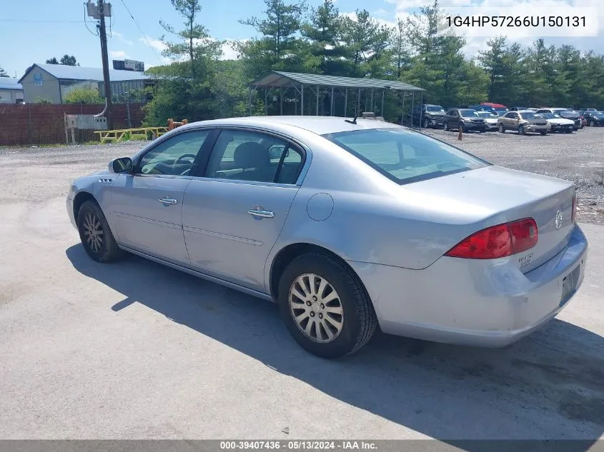 1G4HP57266U150131 2006 Buick Lucerne Cx