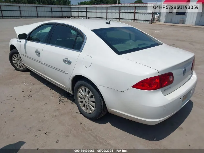 1G4HP57286U193059 2006 Buick Lucerne Cx