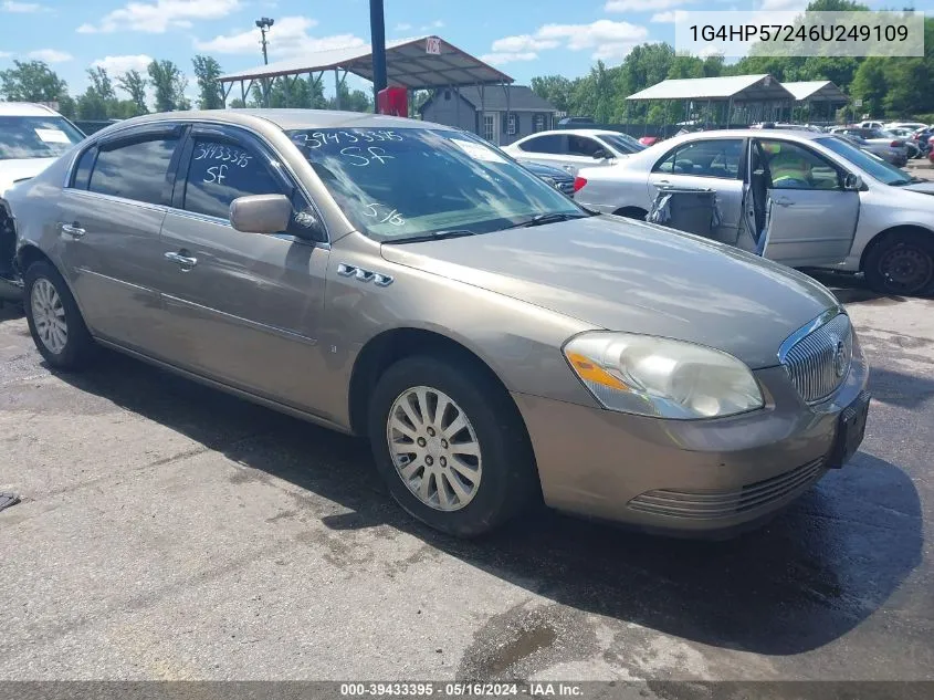 2006 Buick Lucerne Cx VIN: 1G4HP57246U249109 Lot: 39433395