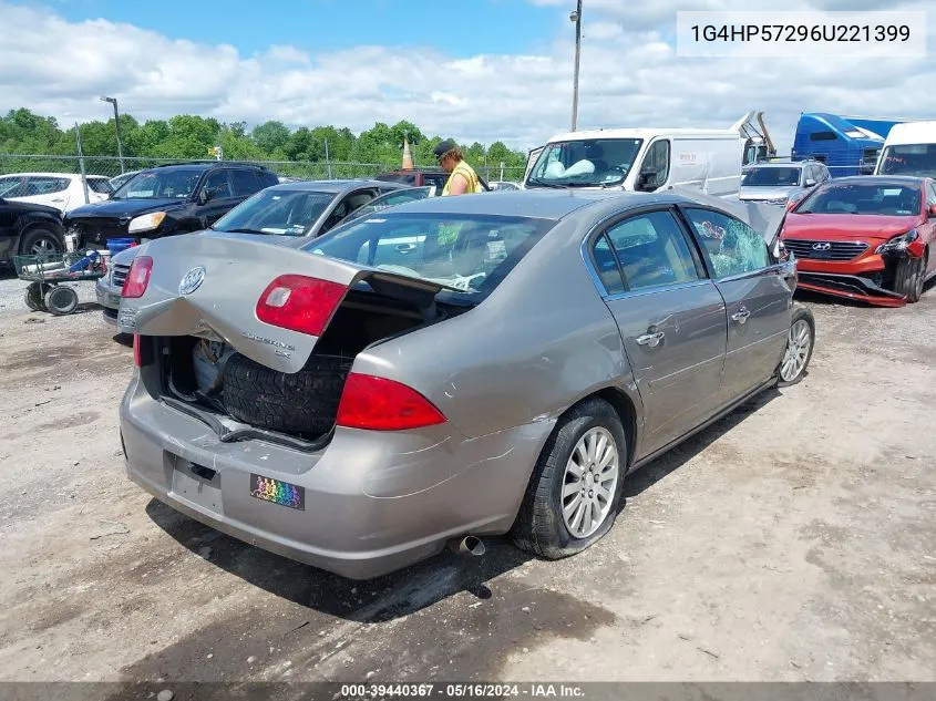 2006 Buick Lucerne Cx VIN: 1G4HP57296U221399 Lot: 39440367