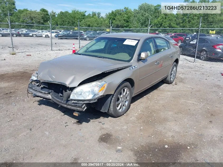 2006 Buick Lucerne Cxl VIN: 1G4HD57286U213223 Lot: 39470517