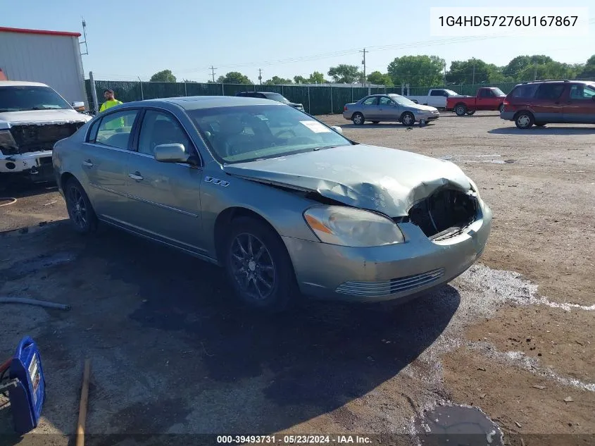 2006 Buick Lucerne Cxl VIN: 1G4HD57276U167867 Lot: 39493731