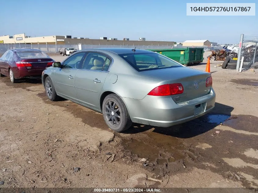 1G4HD57276U167867 2006 Buick Lucerne Cxl