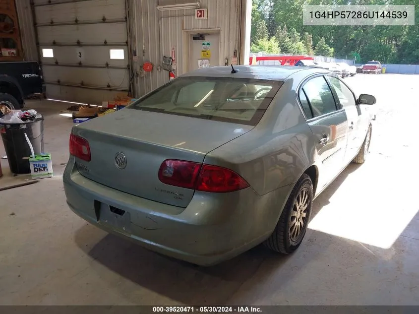 2006 Buick Lucerne Cx VIN: 1G4HP57286U144539 Lot: 39520471