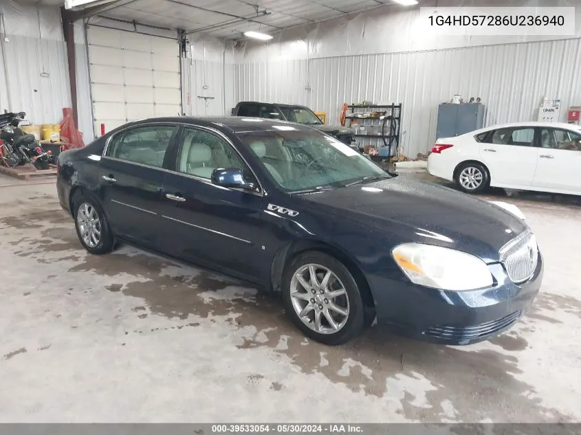 1G4HD57286U236940 2006 Buick Lucerne Cxl