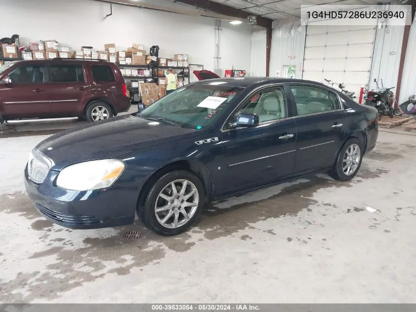 1G4HD57286U236940 2006 Buick Lucerne Cxl