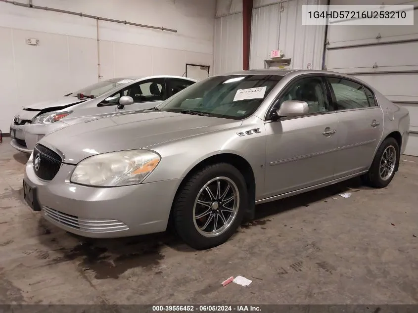 1G4HD57216U253210 2006 Buick Lucerne Cxl