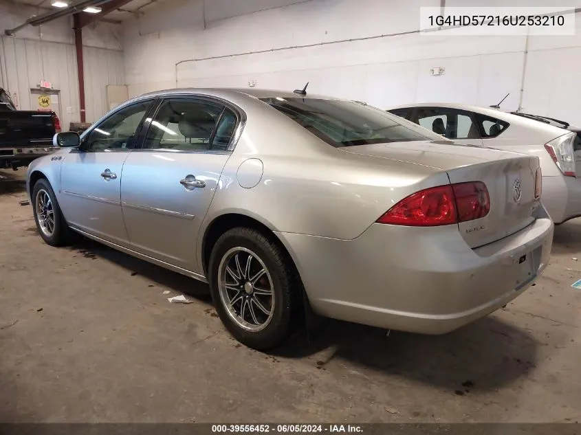 1G4HD57216U253210 2006 Buick Lucerne Cxl