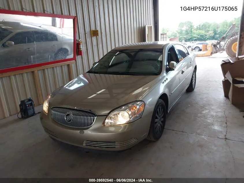 2006 Buick Lucerne Cx VIN: 1G4HP57216U175065 Lot: 39592540