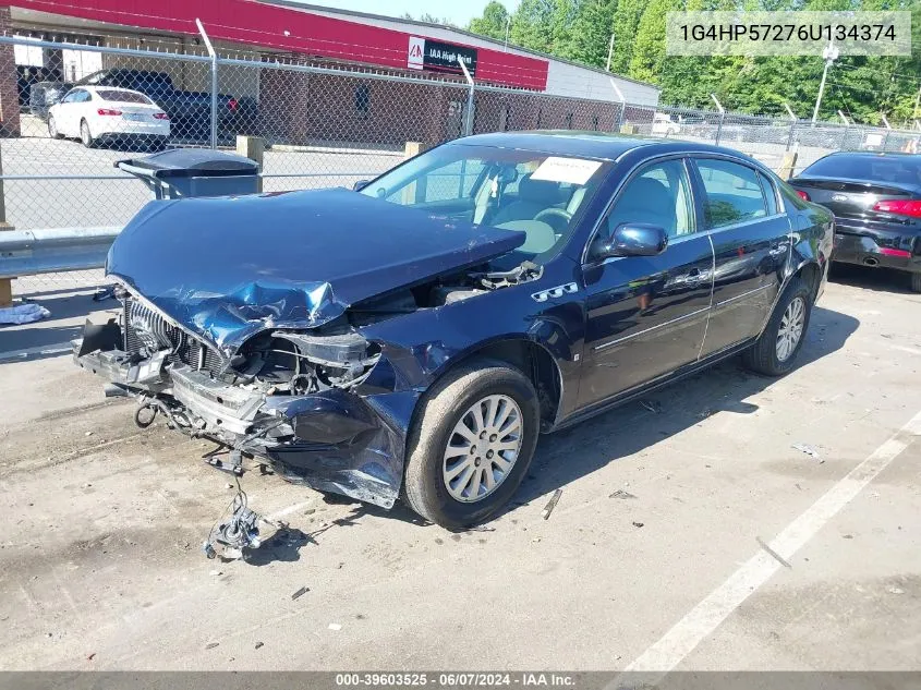 2006 Buick Lucerne Cx VIN: 1G4HP57276U134374 Lot: 39603525