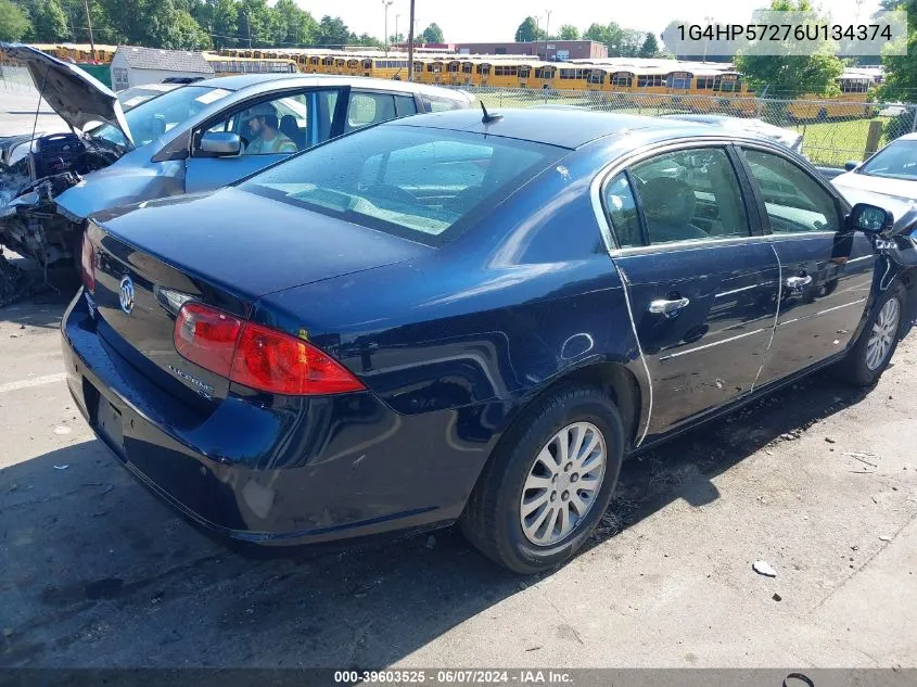 2006 Buick Lucerne Cx VIN: 1G4HP57276U134374 Lot: 39603525