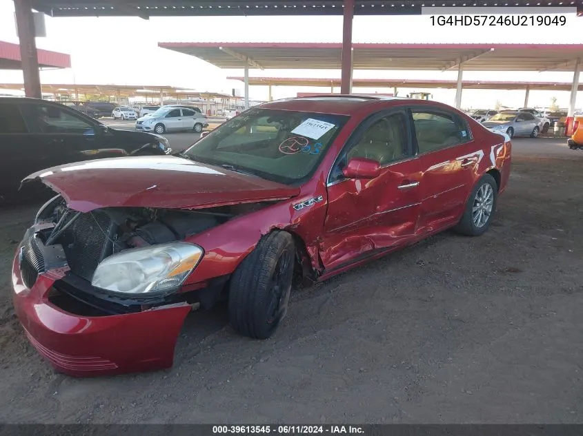 2006 Buick Lucerne Cxl VIN: 1G4HD57246U219049 Lot: 39613545