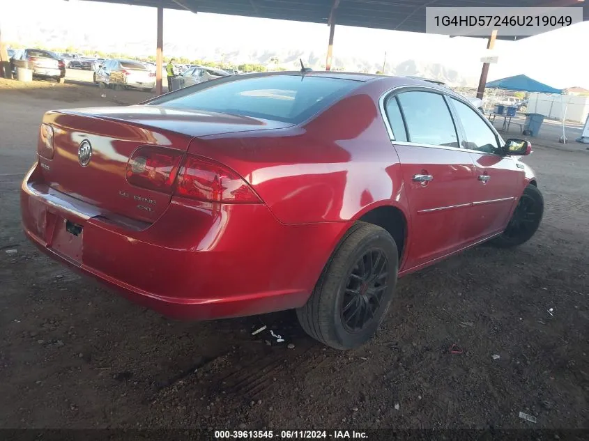 1G4HD57246U219049 2006 Buick Lucerne Cxl