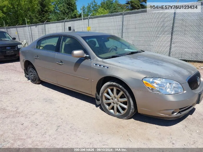 1G4HE57Y76U123434 2006 Buick Lucerne Cxs