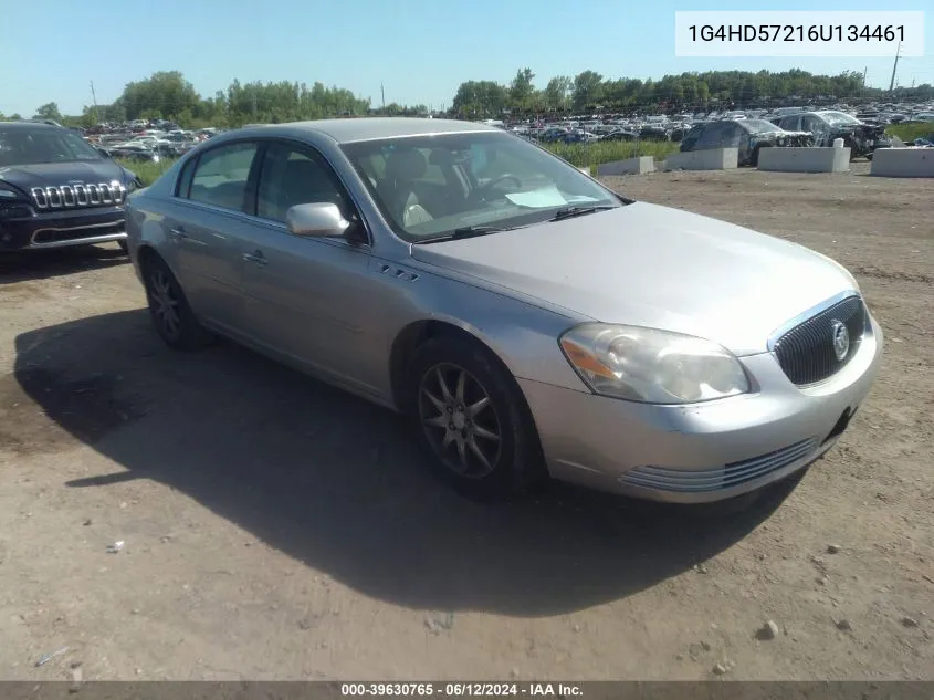 2006 Buick Lucerne Cxl VIN: 1G4HD57216U134461 Lot: 39630765