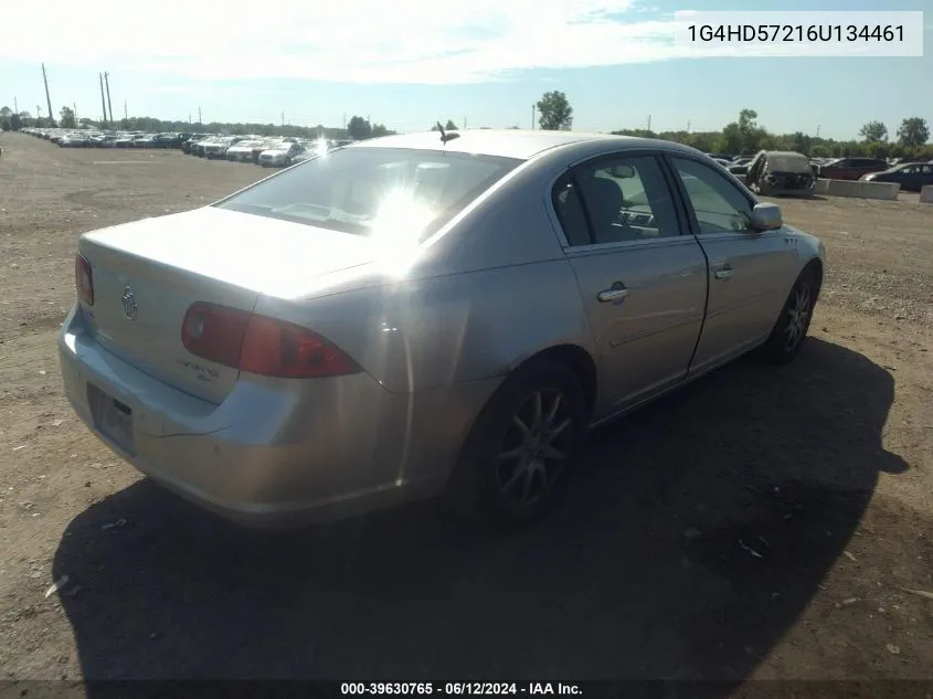 2006 Buick Lucerne Cxl VIN: 1G4HD57216U134461 Lot: 39630765