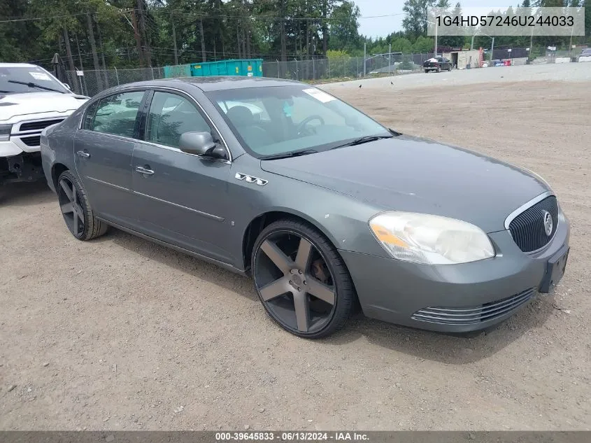 1G4HD57246U244033 2006 Buick Lucerne Cxl