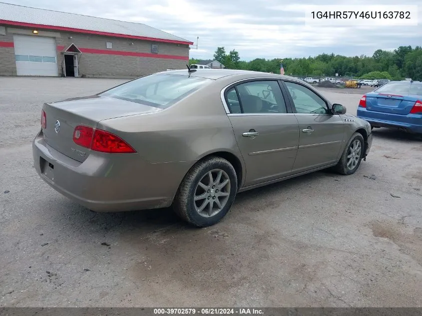 2006 Buick Lucerne Cxl VIN: 1G4HR57Y46U163782 Lot: 39702579