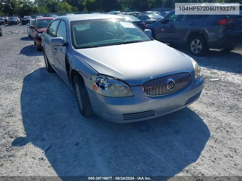 2006 Buick Lucerne Cx VIN: 1G4HP57206U193279 Lot: 39716677