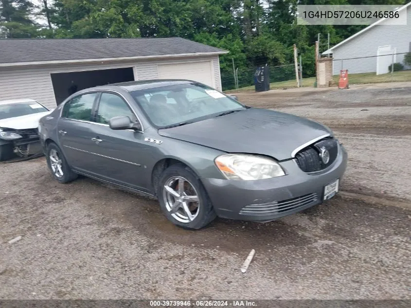 1G4HD57206U246586 2006 Buick Lucerne Cxl