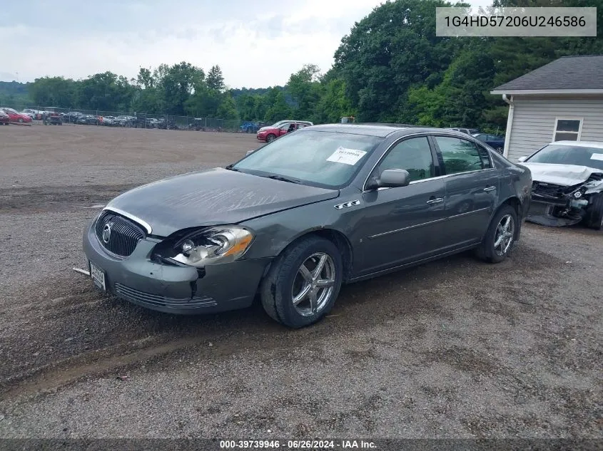 1G4HD57206U246586 2006 Buick Lucerne Cxl