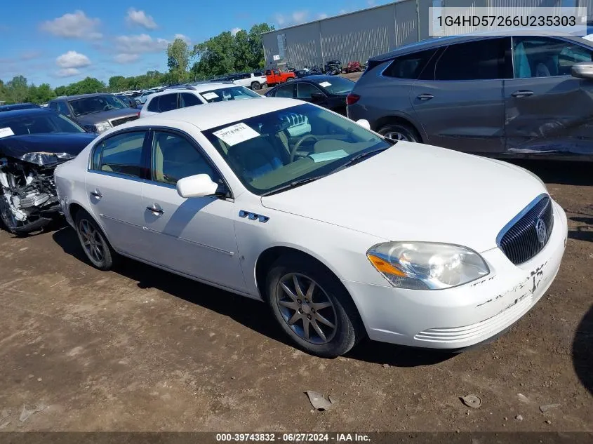 1G4HD57266U235303 2006 Buick Lucerne Cxl