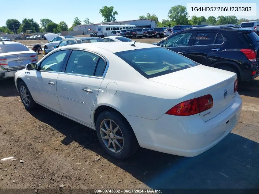 1G4HD57266U235303 2006 Buick Lucerne Cxl