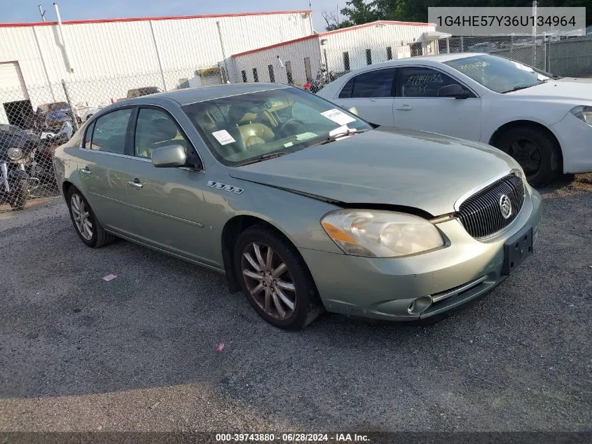 2006 Buick Lucerne Cxs VIN: 1G4HE57Y36U134964 Lot: 39743880