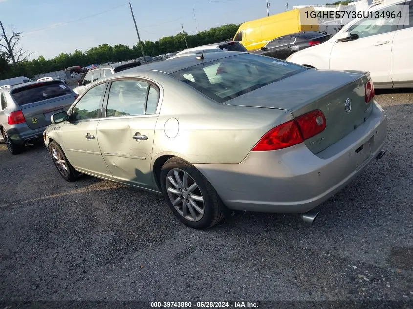 1G4HE57Y36U134964 2006 Buick Lucerne Cxs