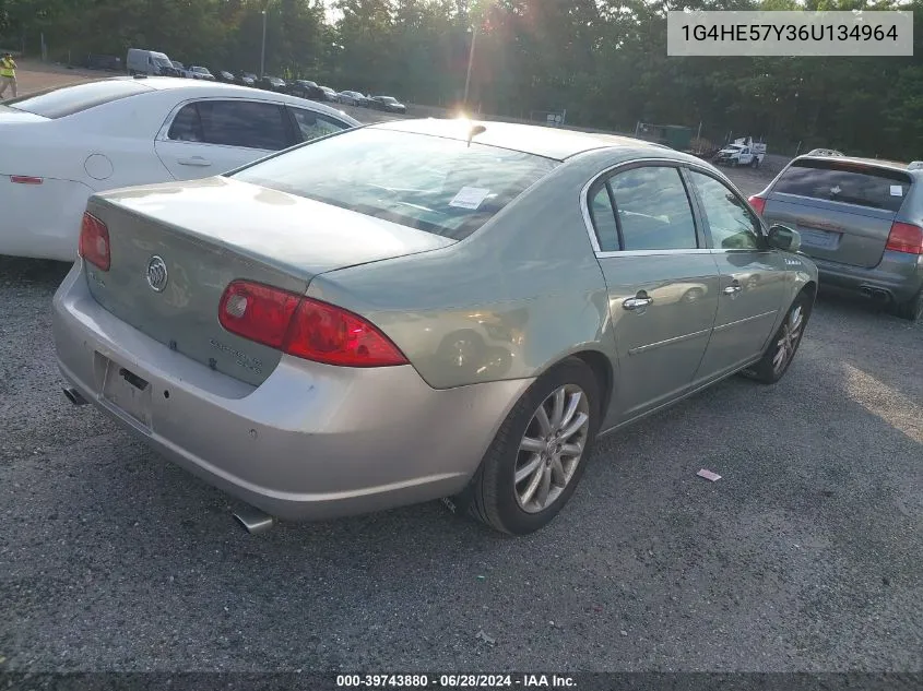 2006 Buick Lucerne Cxs VIN: 1G4HE57Y36U134964 Lot: 39743880