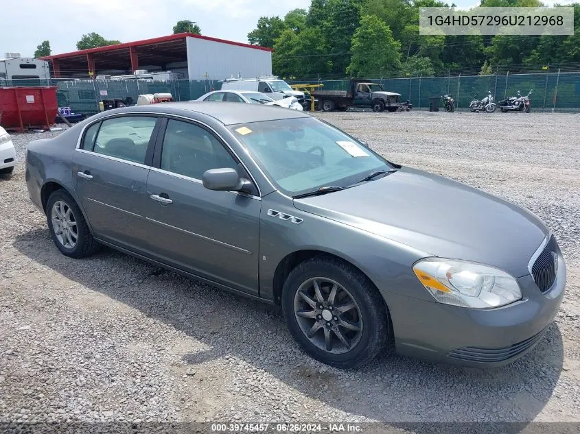 2006 Buick Lucerne Cxl VIN: 1G4HD57296U212968 Lot: 39745457