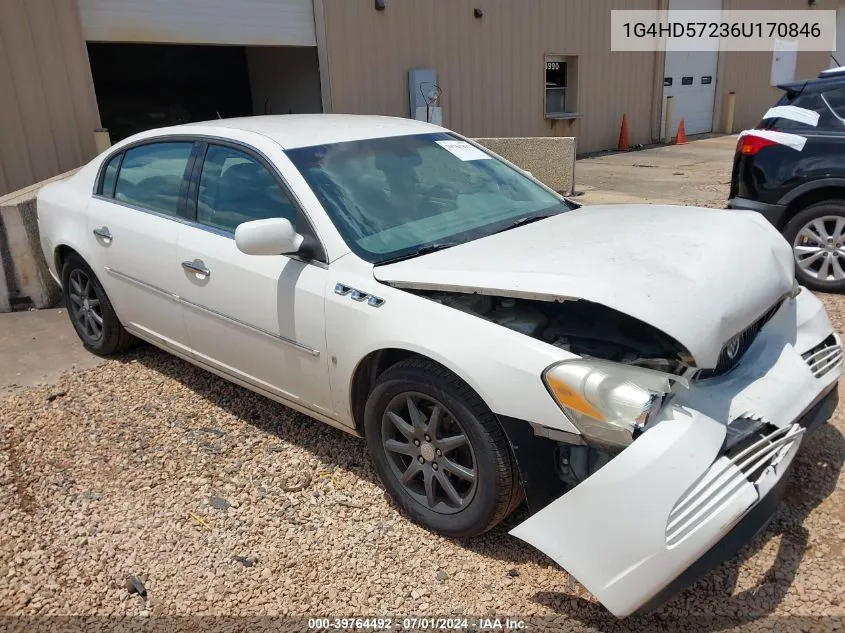 1G4HD57236U170846 2006 Buick Lucerne Cxl