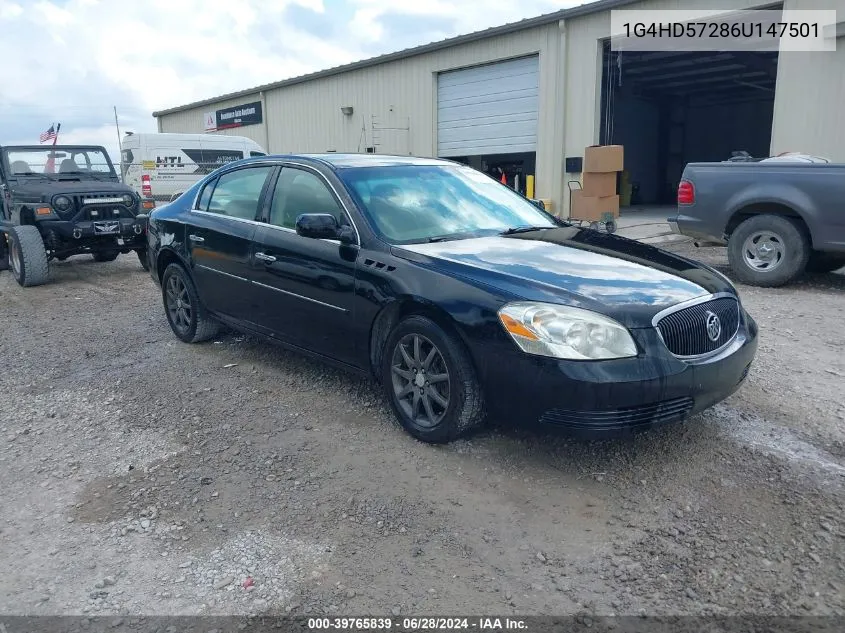 1G4HD57286U147501 2006 Buick Lucerne Cxl