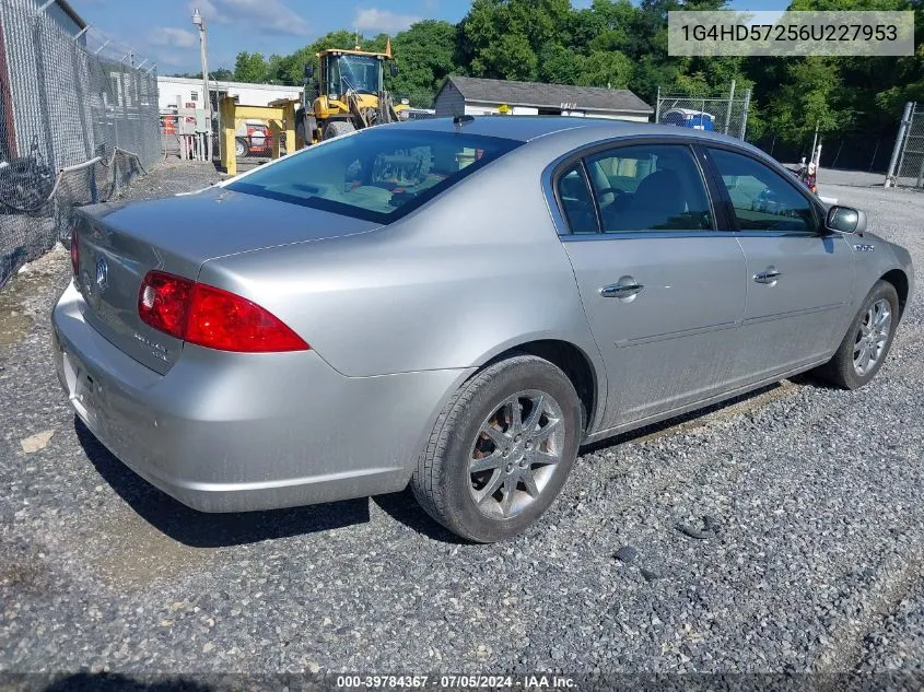 1G4HD57256U227953 2006 Buick Lucerne Cxl