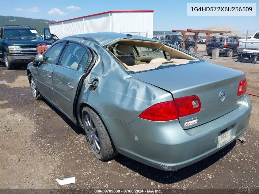 1G4HD572X6U256509 2006 Buick Lucerne Cxl