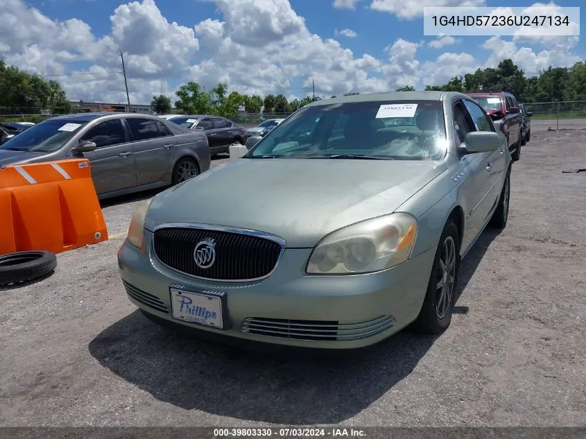 1G4HD57236U247134 2006 Buick Lucerne Cxl