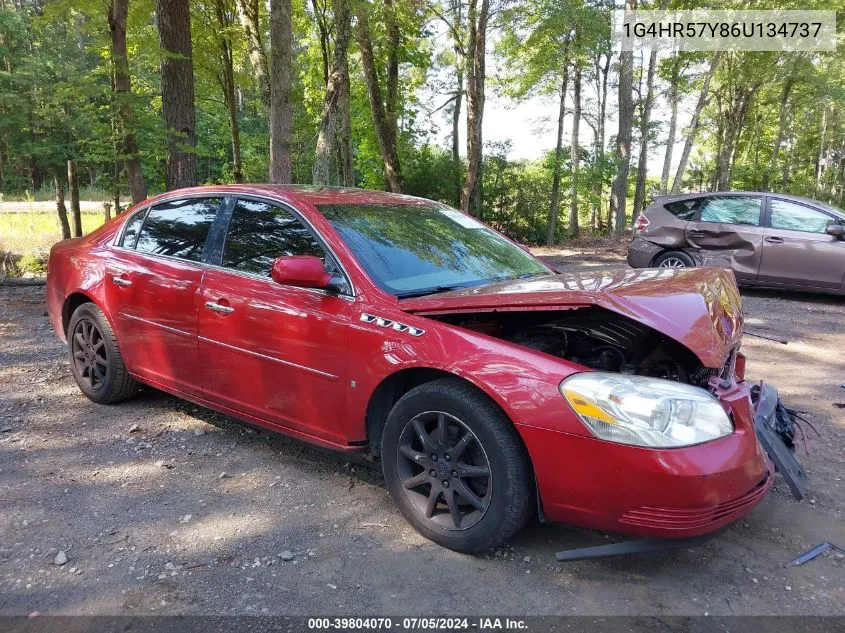 2006 Buick Lucerne Cxl VIN: 1G4HR57Y86U134737 Lot: 39804070