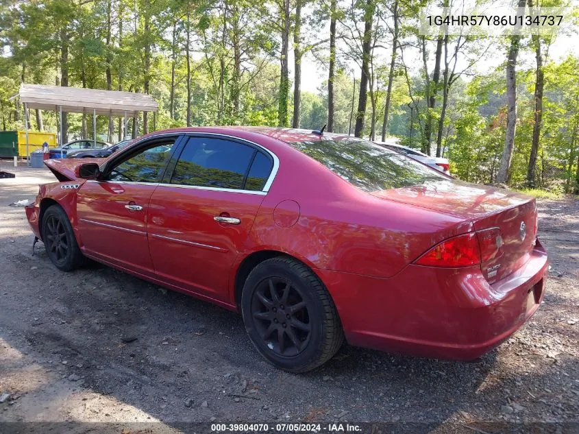 2006 Buick Lucerne Cxl VIN: 1G4HR57Y86U134737 Lot: 39804070